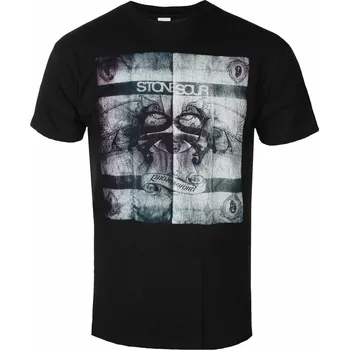 Pánské tričko Tričko metal pánské Stone Sour - Audio Secrecy Square BL - ROCK OFF - STNTS02MB