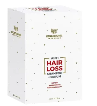 Přípravek proti padání vlasů Silvita Bioaquanol Anti Hairloss 2x 100 ml