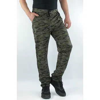 Pánské prodloužené maskáčové tepláky rovné velikost: S, délka: "36"