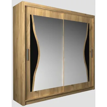 Arkos Šatní Skříň Batumi 203, v216 x š203 x h62cm, lamino