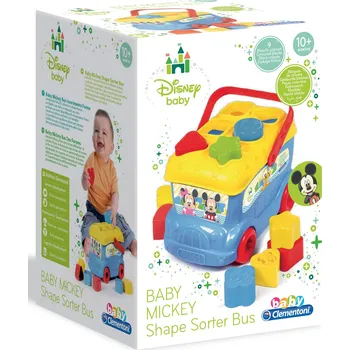 Clementoni Prostrkávadlo Autobus Mickey