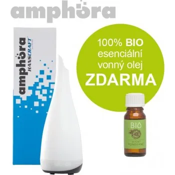 Aroma lampa Ultrasonický aroma difuzér Hanscraft AMPHORA + BIO AROMA OLEJ ZDARMA !!!