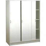 Skříň s posuvnými dveřmi 3323 bílá