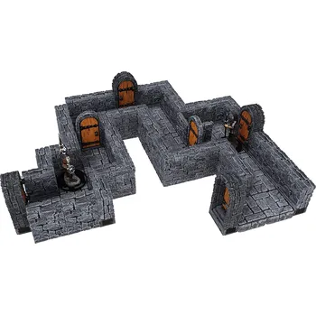 Příslušenství k deskovým hrám WizKids WarLock Tiles: Expansion Pack - 1 in. Dungeon Straight Walls