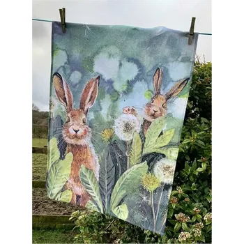 Utěrka Kuchyňská utěrka Little Rabbits Alex Clark (Kuchyňská utěrka zajíc, králík, králíček)