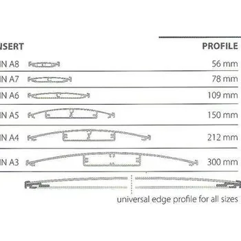 Stavební profil Strato profil ASTRATO20A6, Profil A6 STRATO Stříbrný elox - 2,5m - šíř