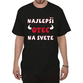 Pánské tričko Tričko Nejlepší otec na světě SK - velikost XXL