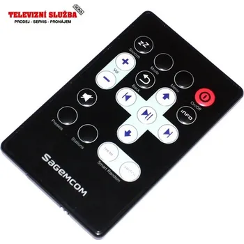 Dálkový ovladač Dálkový ovladač AUDIO - SAGEMCOM DISRM50