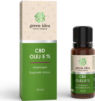 CBD Green Idea CBD olej 5 % 10 ml