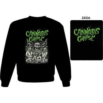 Pánská mikina Cannabis Corpse - mikina bez kapuce