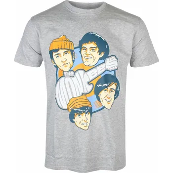 Pánské tričko Tričko metal pánské Monkees - Vinyl Heads - ROCK OFF - MONKTS04MG - L