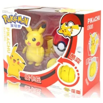 Figurka Pokémon Skládací pokémoni v Pokeballu Varianta: Pikachu skládací, s krabicí