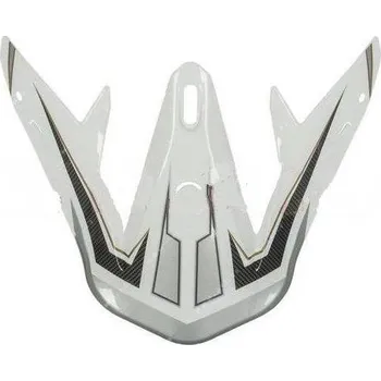 Helma na motorku Kšilt pro přilby Defender, NOX (bílý-zlatý)