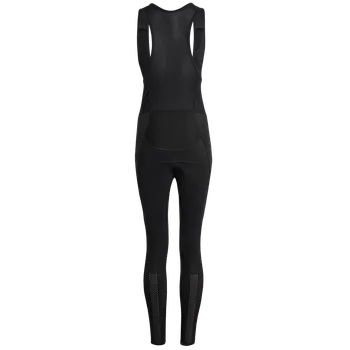 Cyklistické kalhoty Kalas PASSION Z1 | Zimní kalhoty se šlemi + sedlo | černé | DÁMSKÉ Velikost: XXL