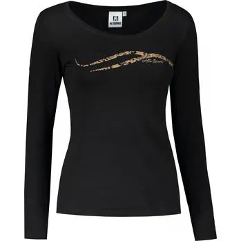 Dámské tričko Dámské triko s dlouhým rukávem ALTISPORT CARRYOVER ALW001169 ČERNÁ S