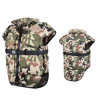 Plovací vesta Záchranná vesta Aquarius CAMO Angler Velikost: XXL