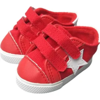 Různé botičky pro panenku Baby Born Varianta: červené tenisky na suchý zip
