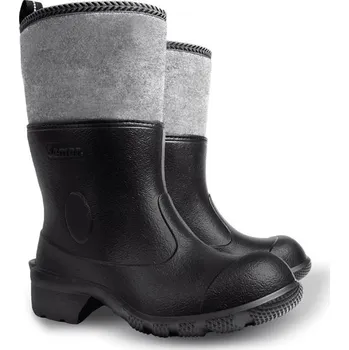 Pánské holínky Pánské zateplené holínky DEMAR Agro Filcok 3920 černé Velikost 44