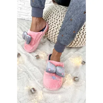 Dámské pantofle Prety Papuče Minnie mašle H4854PI Velikost: 36-37