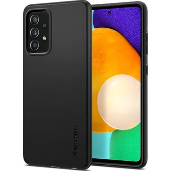 Pouzdro na mobilní telefon Spigen Thin Fit pro Samsung Galaxy A52s 5G/Galaxy A52 LTE/5G černé