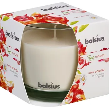 Svíčka Svíčka Jar True Moods 95/95 mm, New energy (grapefruit a zázvor)