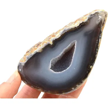 Přírodní kámen Geoda z přírodního achátu 263g (Brazílie)