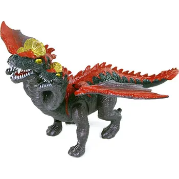 Figurka Rappa Tříhlavý chodící drak 40 cm