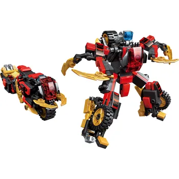 ostatní stavebnice Qman Guardian of Star's Core 3105-3 Jezdec "Storm" 2v1