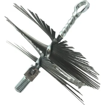 Kouřovod CMN-KARNASCH Komínové kartáče nerezové kulaté materiál: Nerez, Průměr (mm): 150, Průměr drátu: 2,75x0,35