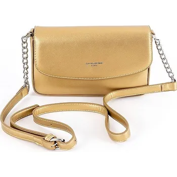 Dámská malá crossbody kabelka David Jones CM6262A zlatá