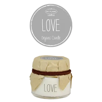 Svíčka My Flame Lifestyle MY FLAME VONNÁ SVÍČKA - LOVE - AMBER'S SECRET