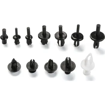 Auto elektroinstalace Sada plastových příchytek, 350 ks