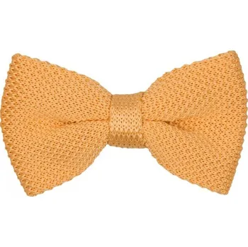 Motýlek Bubibubi Žlutý pletený motýlek Sunflower