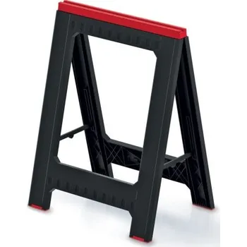 Podstavec stavební koza skládací černý 580x50x793