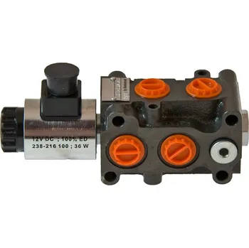 Ventil Hydraulický elektromagnetický ventil pro třetí funkci čelního nakladače s průtokem 50 l/min