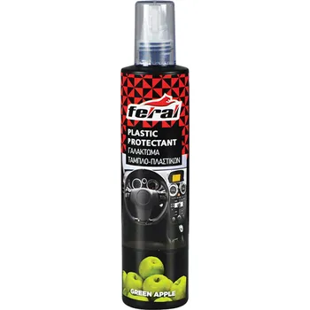 Čistič plastových dílů Feral Plastic Protectant – péče o plasty s vůní jablka