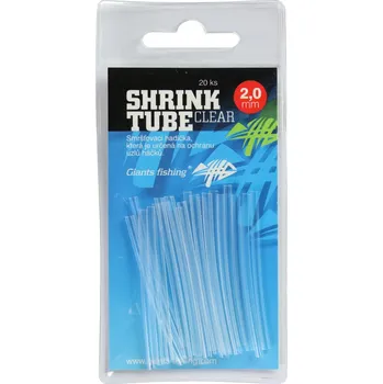 Giants fishing Smršťovací hadičky čiré Shrink Tube Clear|1,6mm,20ks