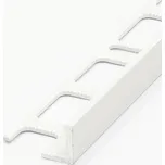 Lišta Havos profil L 15 mm 2,5 m hliník komaxit, bílá (Ukončovací lišta L schodová masiv)