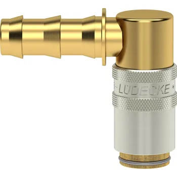 ESHM 6 T-90 (rychlospojka ESHM 6mm 90st Push-lock, DN6, mosaz)