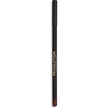 Oční linky Makeup Revolution Kohl Brown hnědá tužka na oči 1 g