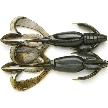 Umělá nástraha Keitech Keitech: Gumová nástraha Crazy Flapper 2,8" 7,1cm 3,4g Green Pumpkin PP 8ks