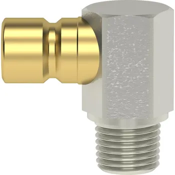 Fitinka ESD 38 NA-90 (vsuvka ESD R3/8" vnější 90°, DN9, mosaz)