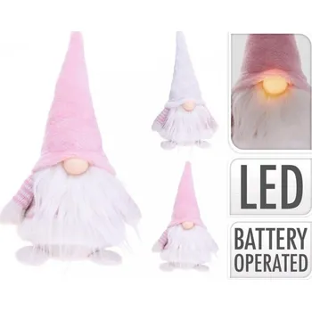 Vánoce M.A.T. dekorace LED SKŘÍTEK 30cm mix