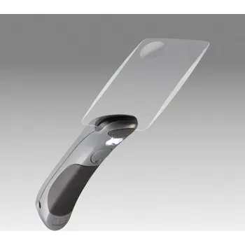 Lupa Lupa bez objímky s pogumovanou rukojetí a s LED osvětlením - LCH RLB85 - D 122