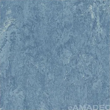 Koberec Forbo Flooring Přířodní Marmoleum Real (2 mm) 3055 - světle modré