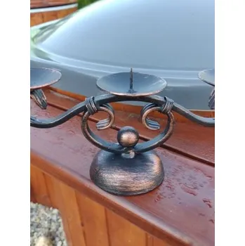 Svícen Kovový kovový svícen Rustic 2