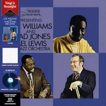 Zahraniční hudba LP Joe Williams: Joe Williams And Thad Jones, Mel Lewis, The Jazz Orchestra CLR 2020 Dark Blue Vinyl