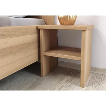 Noční stolek Nábytek Rovder Noční stolek Monika, Rovder Výběr moření: Ořech, Druh dřeva: Bukový masiv