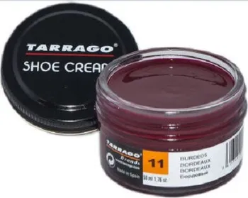 Přípravek pro údržbu obuvi Tarrago Krém na boty vínový 50 ml