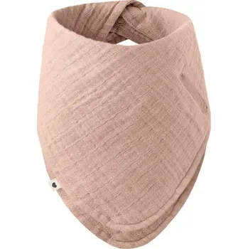 Bryndák Bibs Bandana mušelínový bryndáček z BIO bavlny Blush